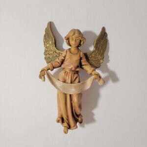 Vintage Italian Angel Cherub Catholic Christmas Ornament
